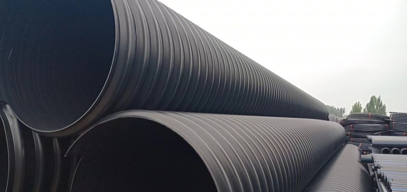 淄博HDPE鋼帶增強波紋管